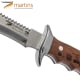 Couteau Bushcraft Martins M Bubinga 15.7cm Sanglier