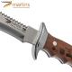 Martins Bushcraft Knife M Bubinga 15.7cm Wild Boar