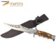 Couteau Bushcraft Martins L Olive 19.8cm Sanglier