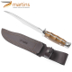 Martins Bushcraft Knife L Olive 19.8cm Wild Boar
