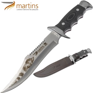 Couteau Bushcraft Martins L Micarta 19.8cm Sanglier