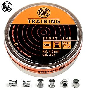 Air gun pellets RWS TRAINING 4.50mm (.177) 500PCS