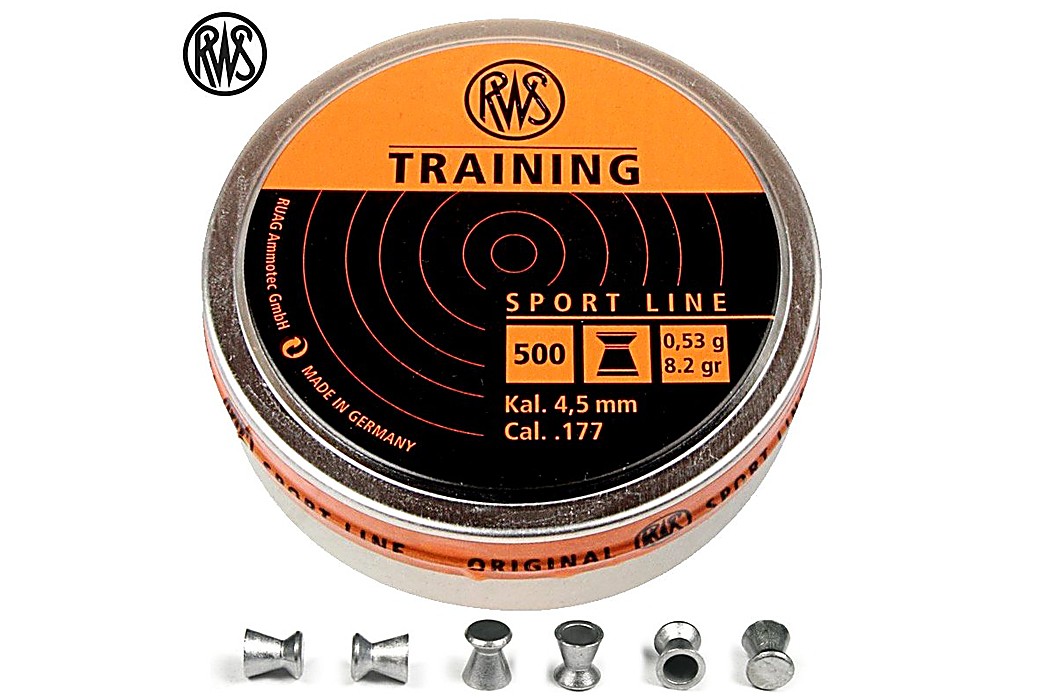 Air gun pellets RWS TRAINING 4.50mm (.177) 500PCS