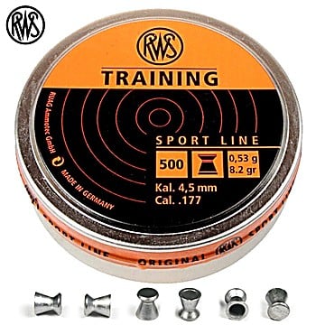 Air gun pellets RWS TRAINING 4.50mm (.177) 500PCS