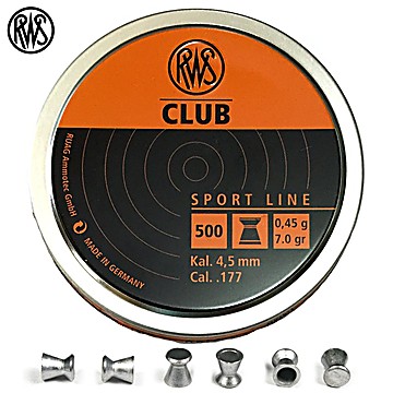 CHUMBO RWS CLUB 4.50mm (.177) 500PCS