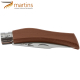Martins Eco Pocket Knife M Giroblock Bubinga 8cm