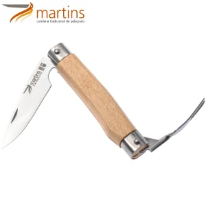 Couteau de Poche Martins a/ Fourchette Hêtre 6.6cm