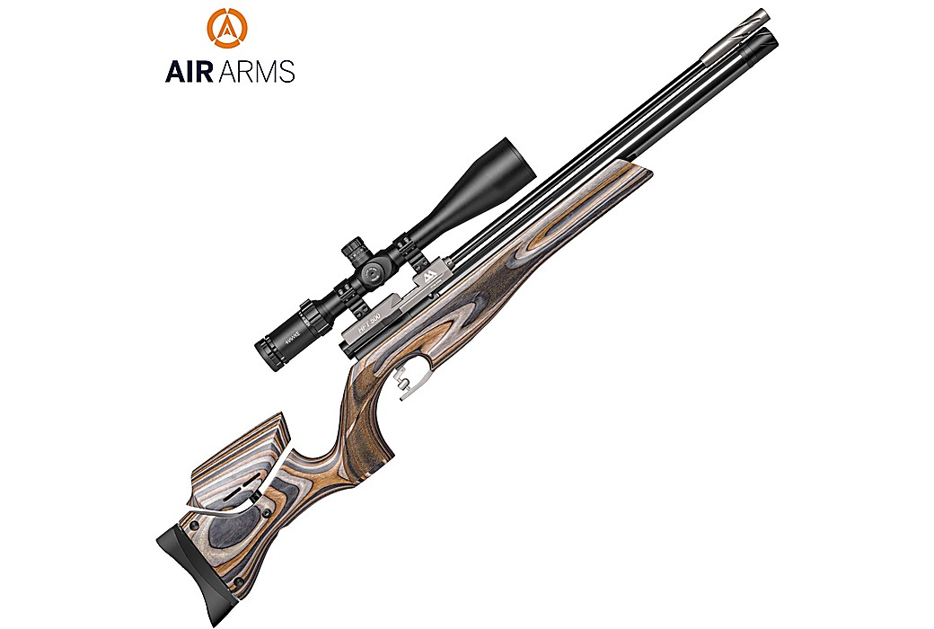Carabina PCP Air Arms HFT 500 Laminado Cinza Castanho