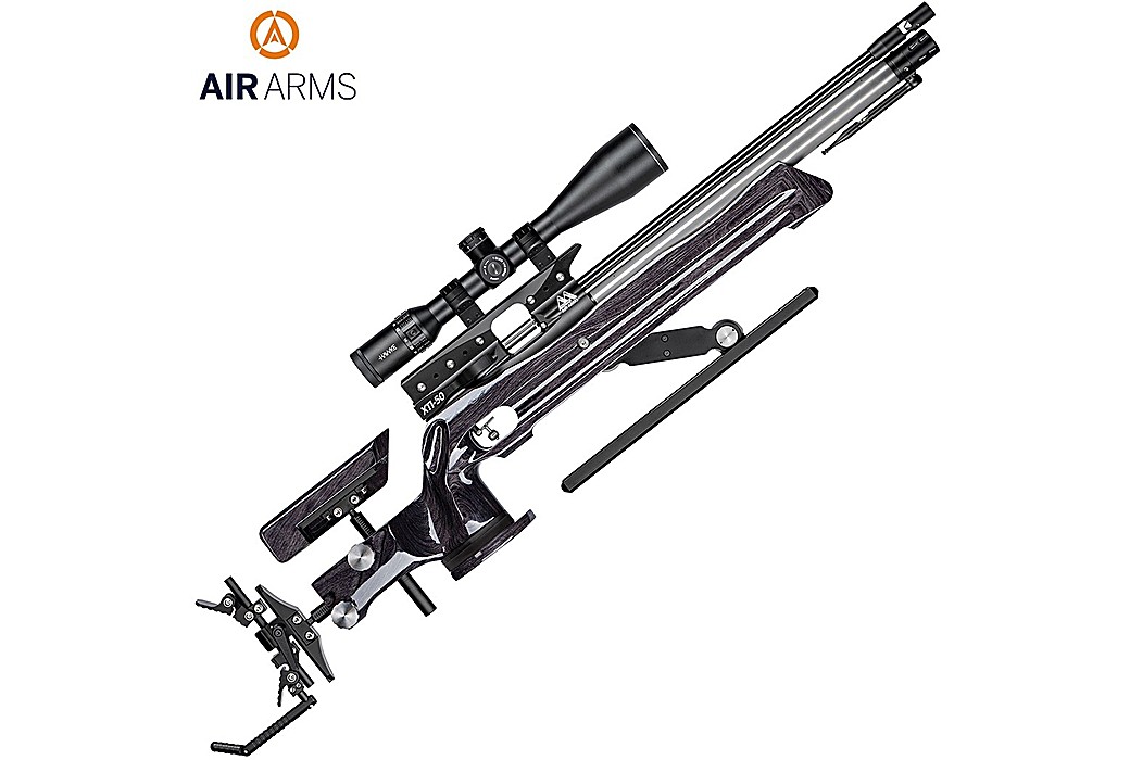 Air Rifle Air Arms XTi-50 Field Target Black Laminate
