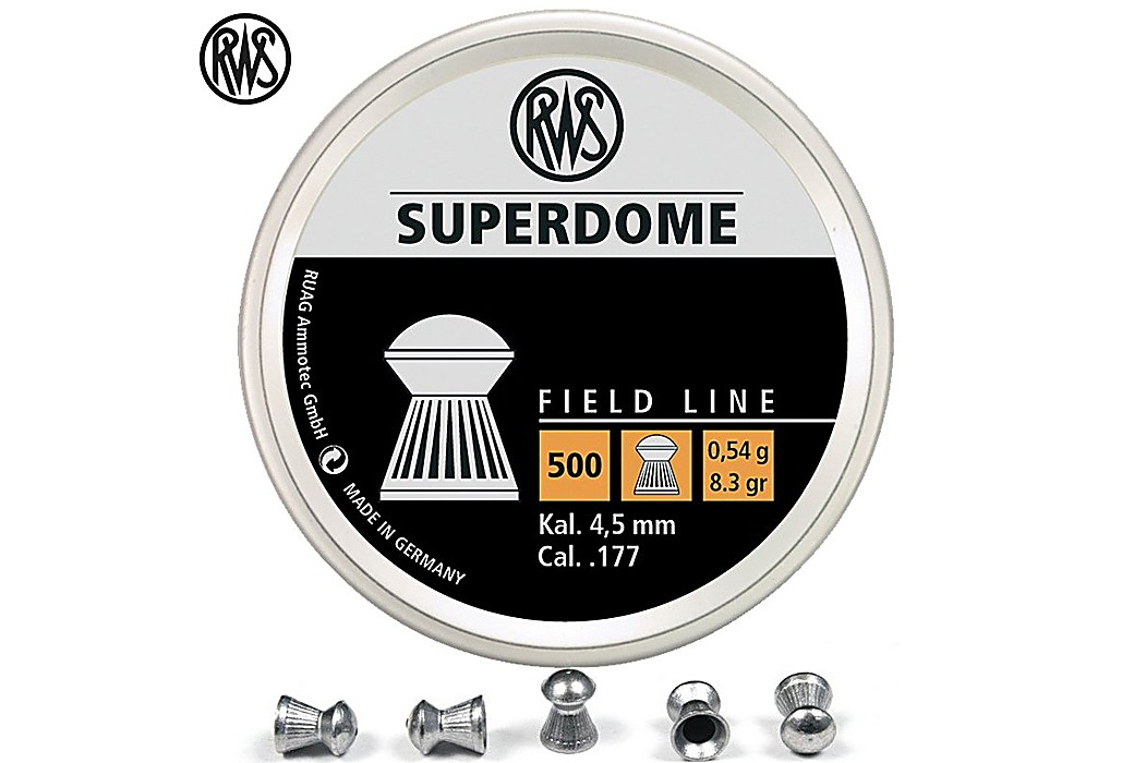 Air gun pellets RWS SUPERDOME 4.50mm (.177) 500PCS