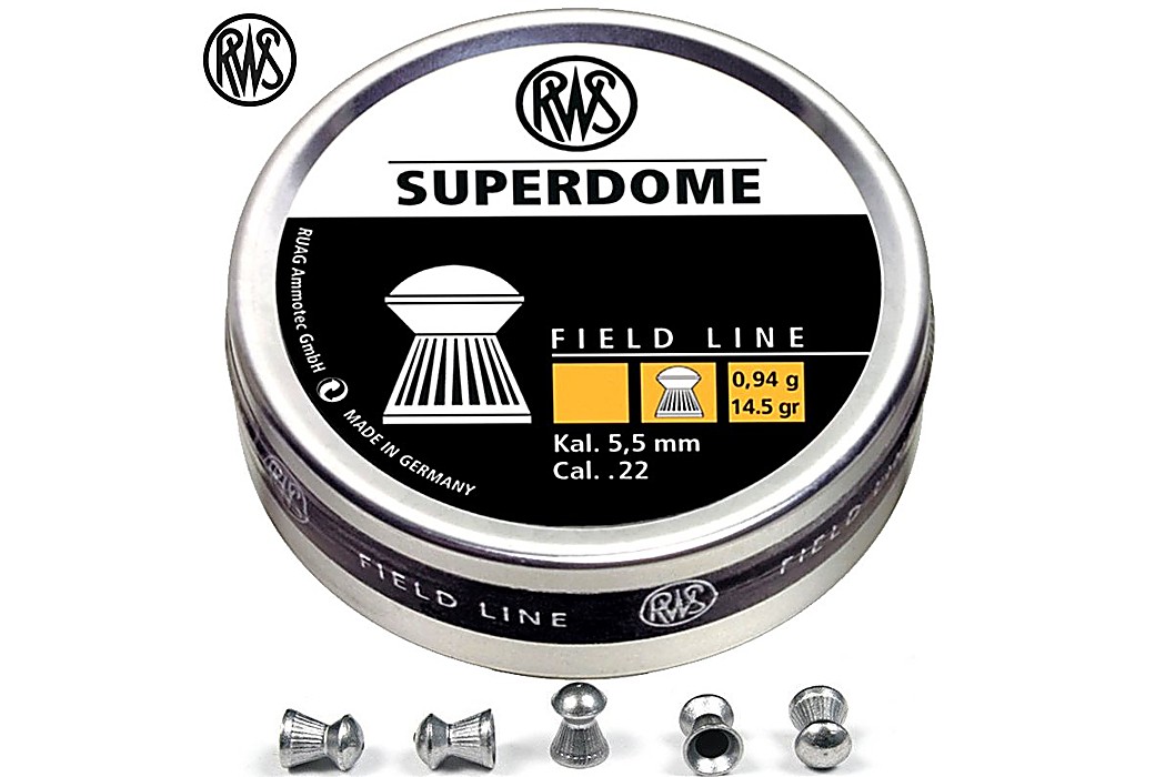 Air gun pellets RWS SUPERDOME 5.50mm (.22) 500pcs