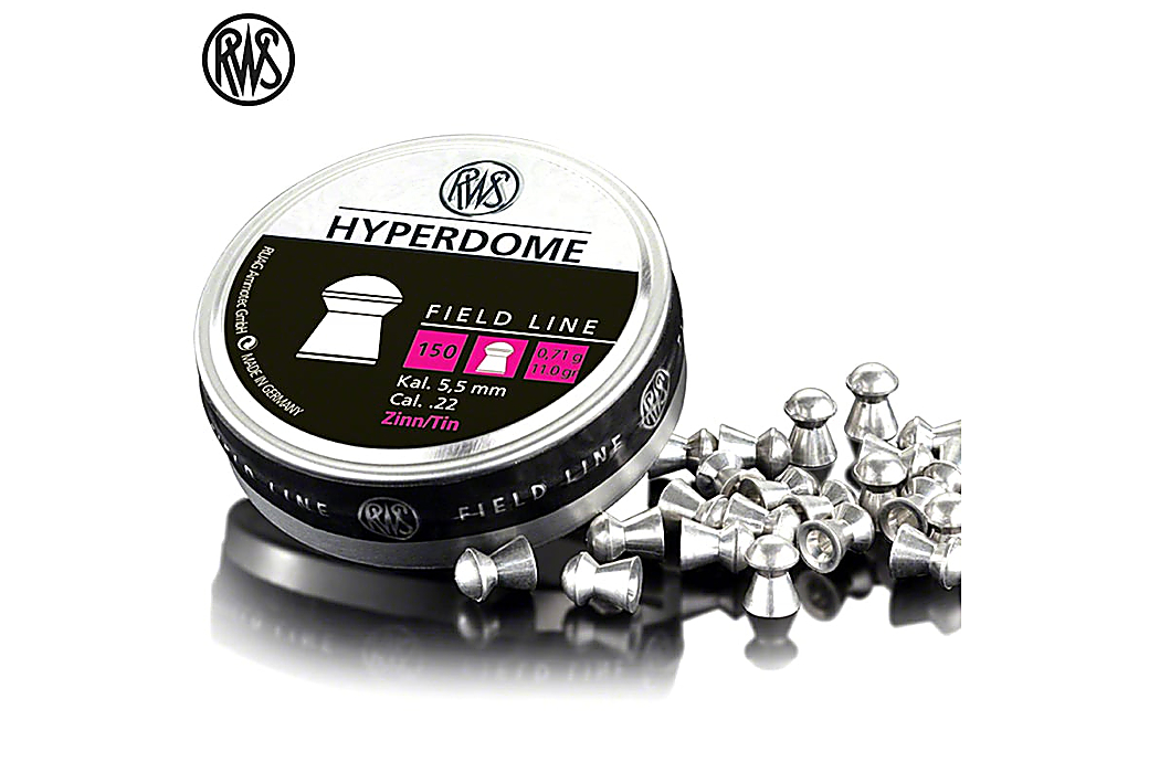 Air gun pellets RWS HYPERDOME 5.50mm (.22) 150pcs