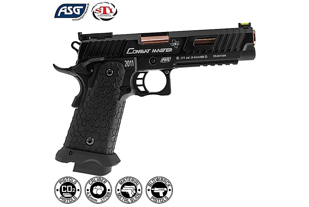 Pistola CO2 ASG STI Combat Master BB Blowback