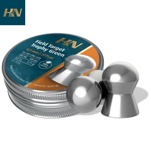 Air Gun Pellets H&N Sport Field Target Trophy Green 4.50mm (.177) 5.71gr 300pcs