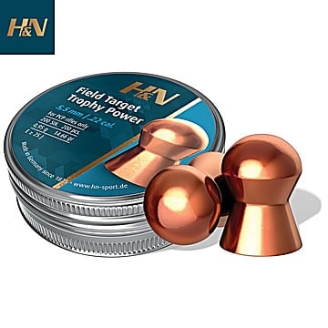 Munitions H&N Sport Field Target Trophy Power 5.50mm (.22) 14.66gr 200pcs