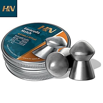 Munitions H&N Sport Baracuda Match 4.50mm (.177) 10.65gr 400pcs