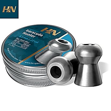 Balines H&N Sport Baracuda Hunter 5.50mm (.22) 18.21gr 200pcs
