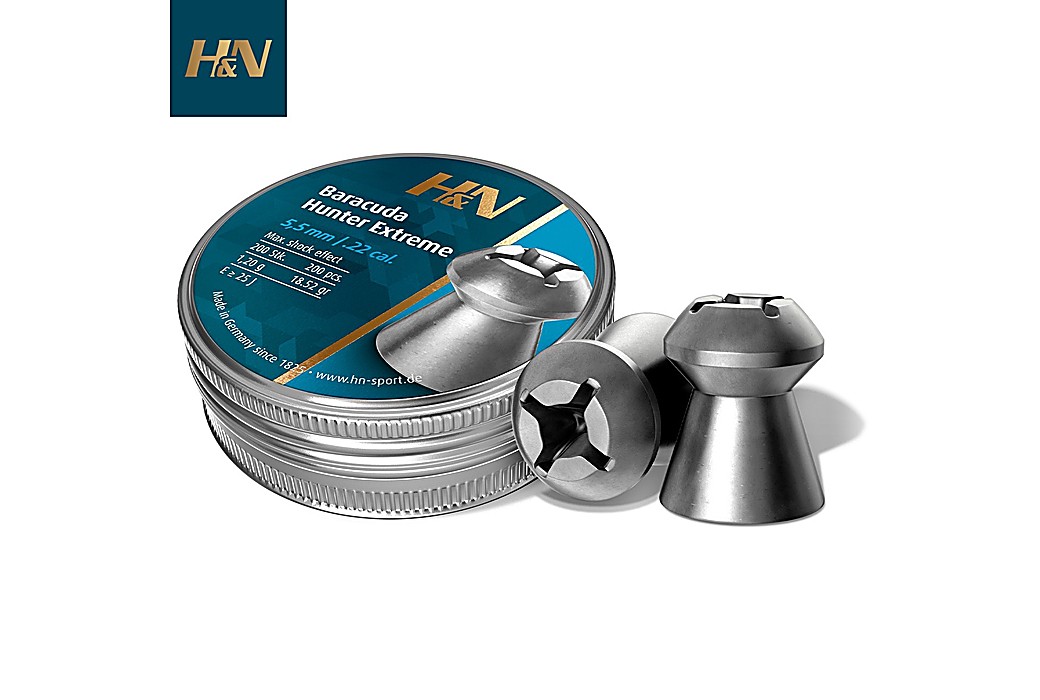 Munitions H&N Sport Baracuda Hunter Extreme 5.50mm (.22) 200PCS