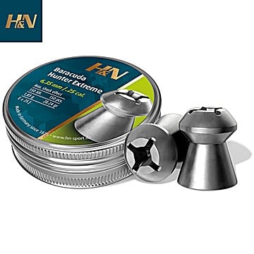 Chumbo H&N Sport Baracuda Hunter Extreme 6.35mm (.25) 150PCS