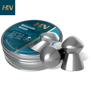 Air Gun Pellets H&N Sport Baracuda Green 5.50mm (.22) 12.96gr 200pcs