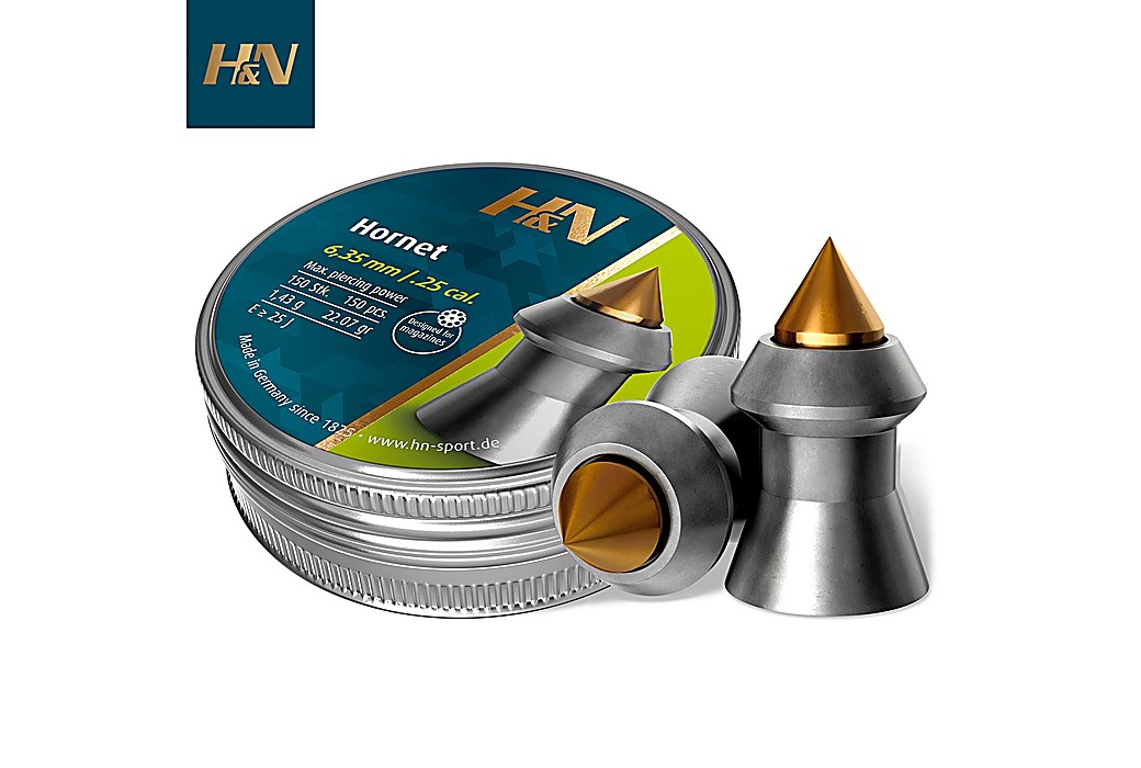 Balines H&N Sport Hornet 6.35mm (.25) 22.07gr 150pcs