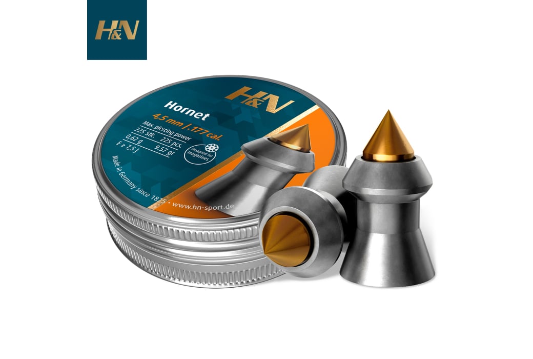 Air Gun Pellets H&N Sport Hornet 4.50mm (.177) 9.57gr 225pcs