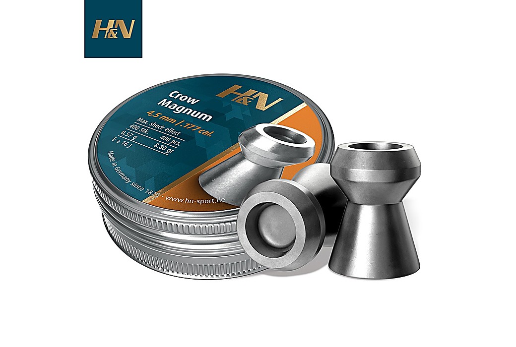 Chumbo H&N Sport Crow Magnum 4.50mm (.177) 8.80gr 400pcs