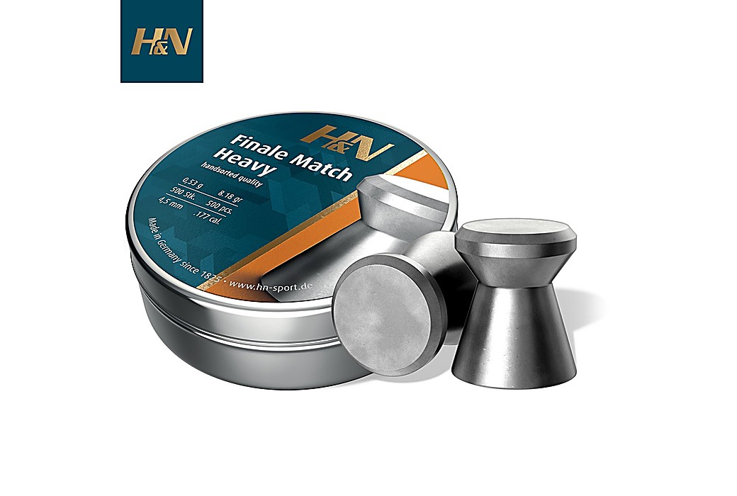 Munitions H&N Sport Finale Match Heavy 4.50mm (.177) 8.18gr 500pcs