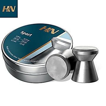 Chumbo H&N Sport 5.50mm (.22) 13.73gr 250pcs