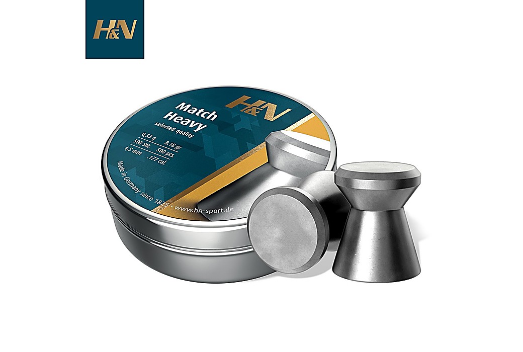 Air gun pellets H&N Sport Match Heavy 4.50mm (.177) 500PCS