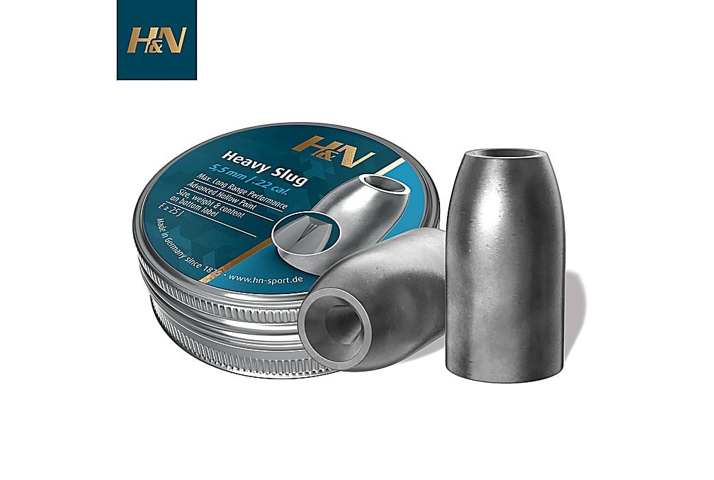 Air Gun Pellets H&N Slug HP Heavy 5.53mm (.218) 40gr 120pcs