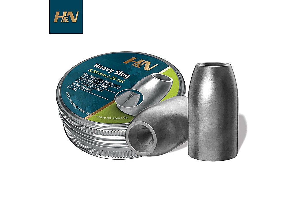 Munitions H&N Slug HP Heavy 6.35mm (.249) 44gr 100pcs