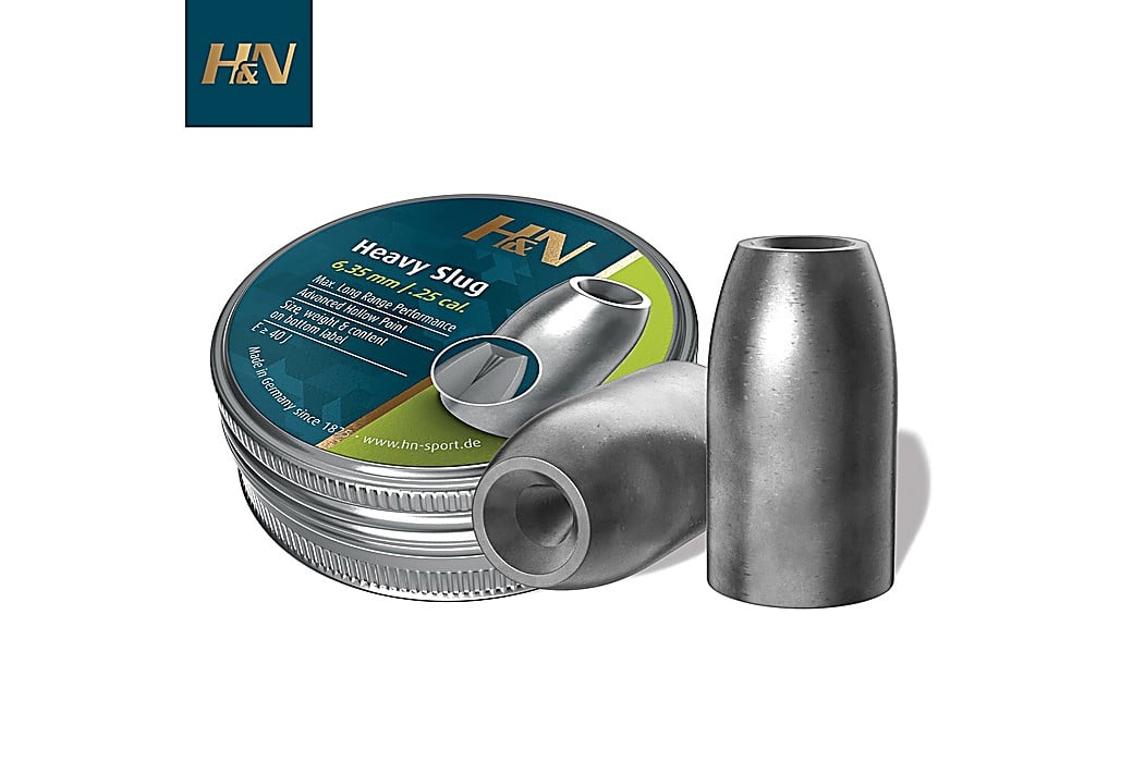 Chumbo H&N Slug HP Heavy 6.35mm (.250) 38gr 120pcs