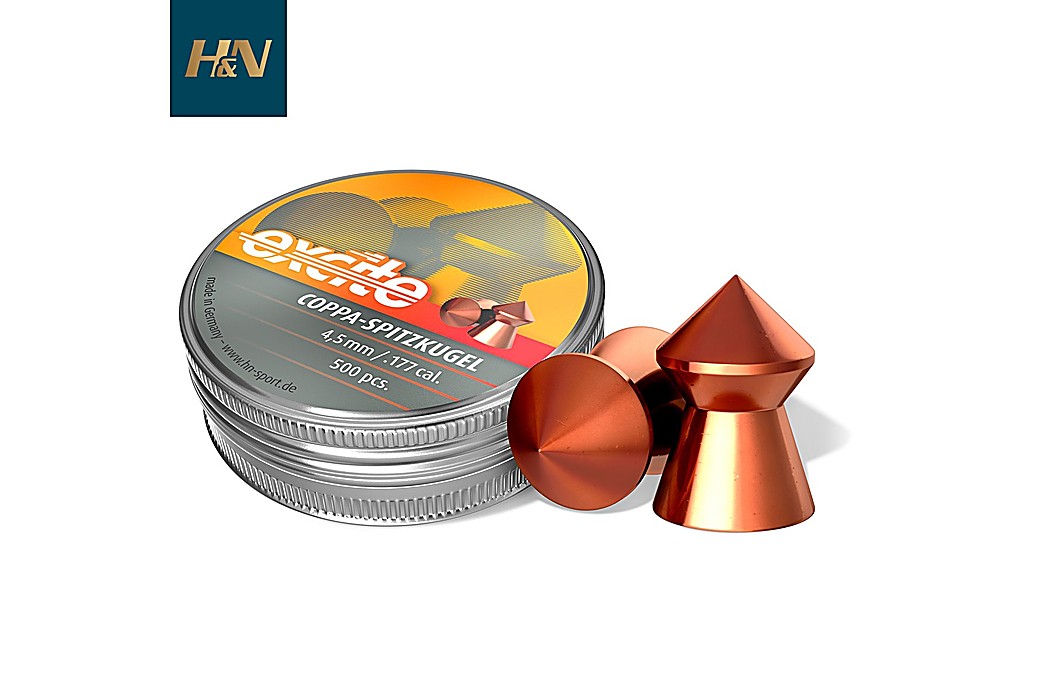 Chumbo H&N Sport Excite Coppa-Spitzkugel 4.50mm (.177) 500PCS