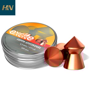 Air gun pellets H&N Sport Excite Coppa-Spitzkugel 4.50mm (.177) 7.56gr 500pcs
