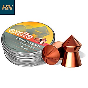 Munitions H&N Sport Excite Coppa-Spitzkugel 5.50mm (.22) 16.05gr 200pcs
