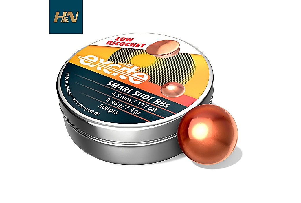 Balines H&N Sport Bolas Excite Smart Shot BBs 4.50mm (.177) 7.33gr 750pcs