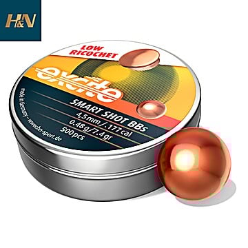 Balines H&N Sport Bolas Excite Smart Shot BBs 4.50mm (.177) 7.33gr 750pcs