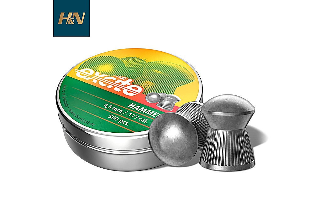 Air Gun Pellets H&N Sport Excite Hammer 4.50mm (.177) 7.87gr 500pcs