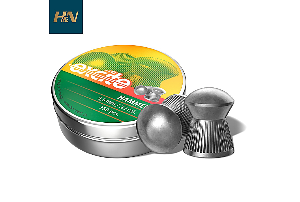 Chumbo H&N Sport Excite Hammer 5.50mm (.22) 14.66gr 250pcs