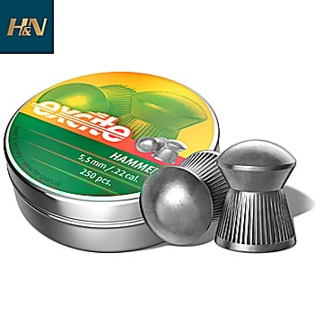Balines H&N Sport Excite Hammer 5.50mm (.22) 14.66gr 250pcs