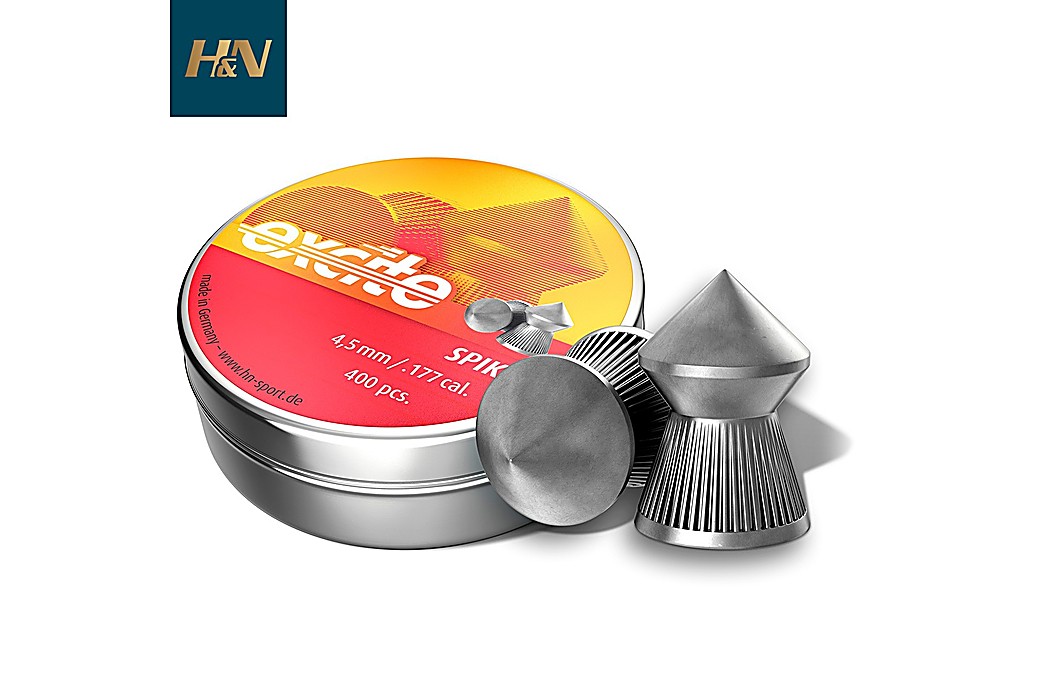 Balines H&N Sport Excite Spike 4.50mm (.177) 8.64gr 400pcs
