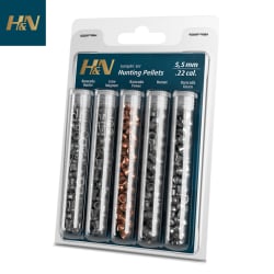 Munitions H&N Sport Pack Chasse Performance 5.50mm (.22) 155pcs