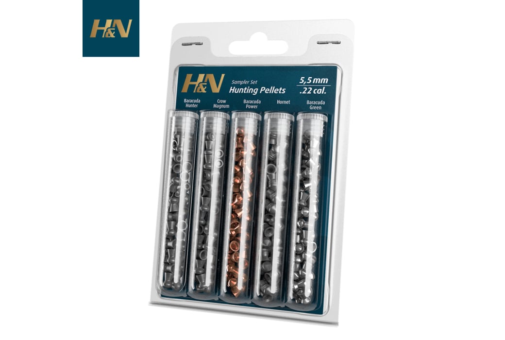 Munitions H&N Sport Pack Chasse Performance 5.50mm (.22) 155pcs