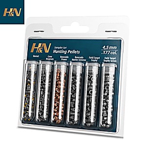 Munitions H&N Sport Pack Chasse Performance 4.50mm (.177) 215pcs