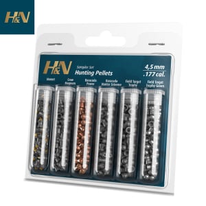 Air Gun Pellets H&N Sport Pack Hunting Performance 4.50mm (.177) 215pcs