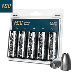 Chumbo H&N Sport Slug HP 6.35mm (.249) Sampler Pack 200pcs