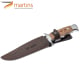 Faca De Mato Martins M Micarta 15.7cm Javali Castanho