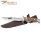 Martins Bushcraft Knife M Micarta 15.7cm Deer Brown