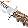 Cuchillo Bushcraft Martins M Micarta 15.7cm Ciervo Marrón